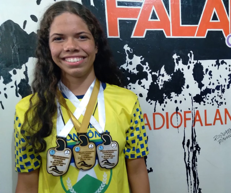 Estudante da escola Orlando Freire conquista medalha no campeonato