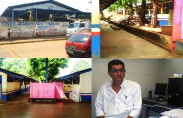 Alunos de escola municipal na zona Sul da capital não vão às aulas por risco de desabamento - Fotos