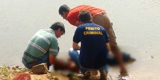 Foragido da Justiça morre afogado ao se jogar em rio durante fuga