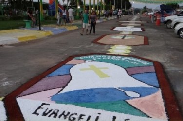 Tapetes de Corpus Christi terá como tema as Campanhas da Fraternidade