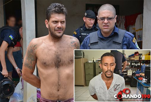 PM prende dois fugitivos que roubaram R$ 25 mil reais de empresário -VÍDEO