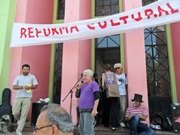 Artistas de Porto Velho realizam protesto e pedem reforma cultural - VÍDEO