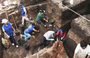 Arqueólogos resgatam esqueletos de indígenas em sítio arqueológico com mais de 4 mil anos - FOTO