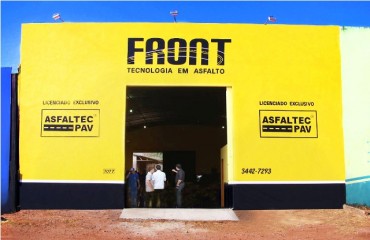 Inaugurada em Rondônia a empresa Front Tecnologia em Asfalto