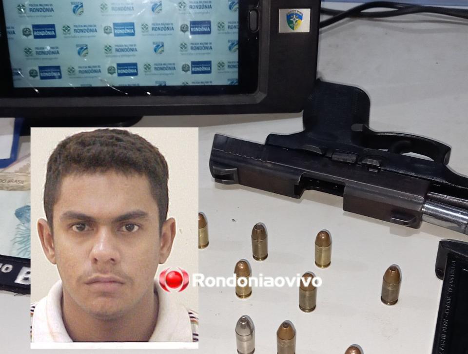 VÍDEO:  Equipe do Gusmão prende acusado de matar policial armado com pistola