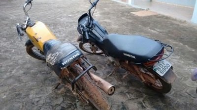 Polícia Militar recupera moto furtada