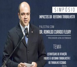 Estratégias de atuação referente à reforma trabalhista em debate no MPT