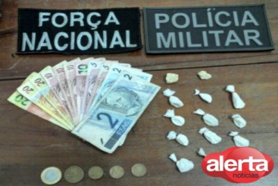 ALTO PARAÍSO – Força Nacional prende menores acusados de tráfico de drogas