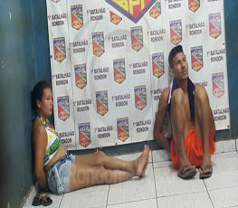 RECONHECIDO: Preso casal que atirou em vigilante dentro de escola

