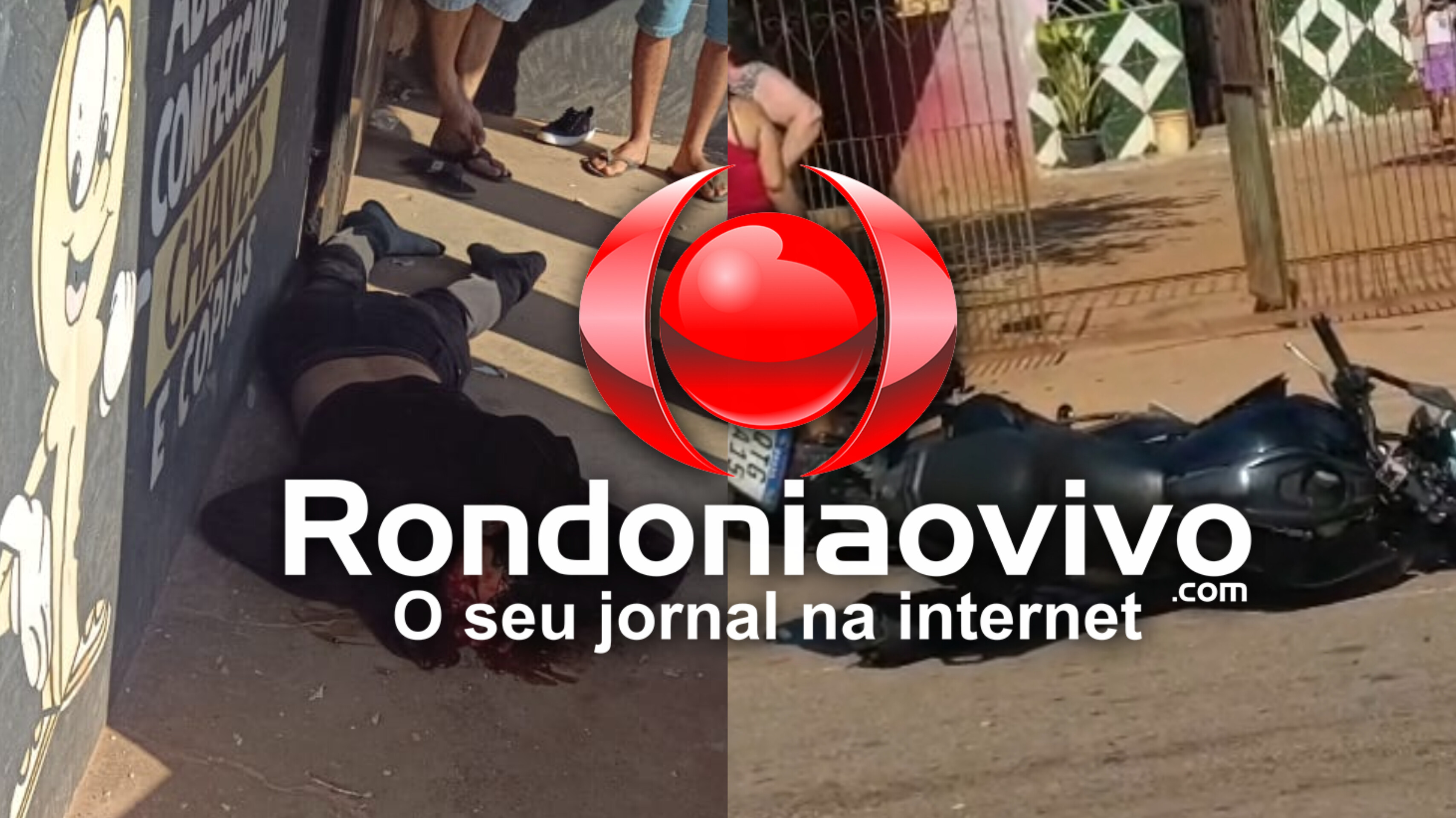 URGENTE: Motociclista fica em estado gravíssimo após acidente na zona Leste