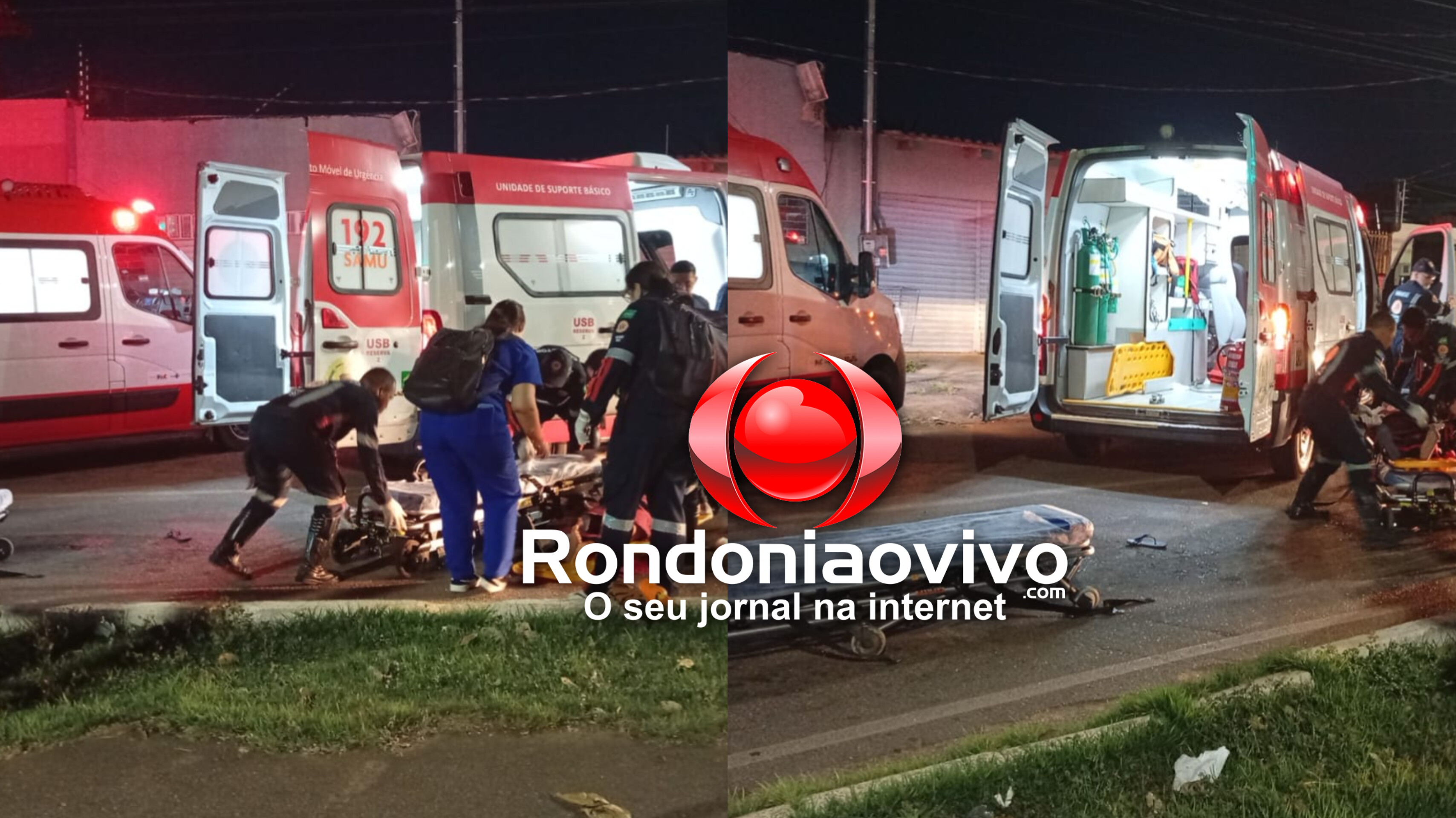 URGENTE: Idosa fica em estado gravíssimo ao ser atropelada por carro na Pinheiro Machado