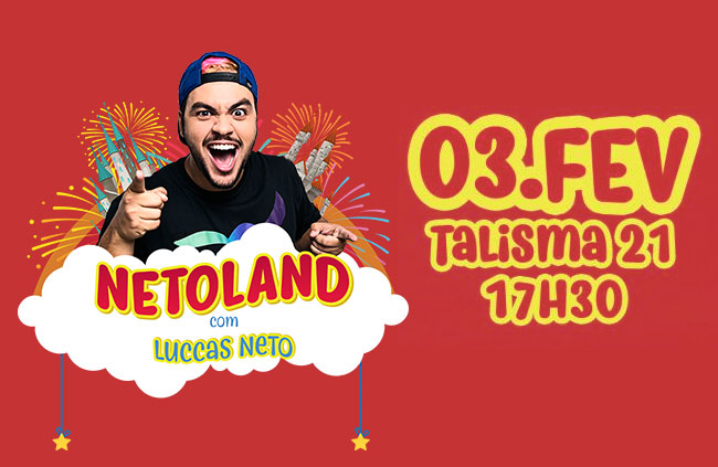 Concorra a 5 ingressos para o NETOLAND