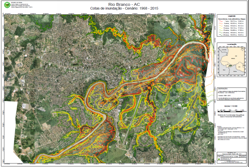 Mapas de manchas de inundação ajudam no planejamento urbano 