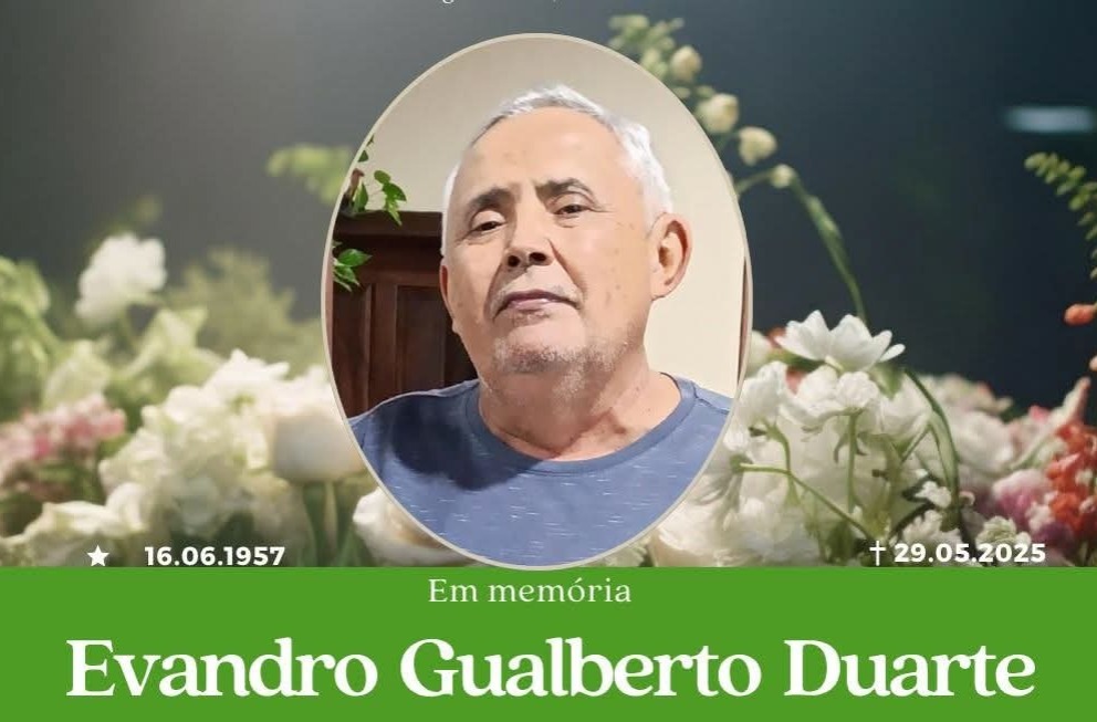 LUTO: Nota pelo falecimento de Evandro Gualberto Duarte (1957 — 2025)