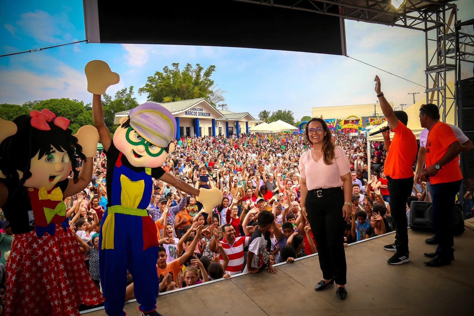 EM VILHENA: Deputada Rosangela Donadon anuncia a tradicional festa 'Criança Feliz'