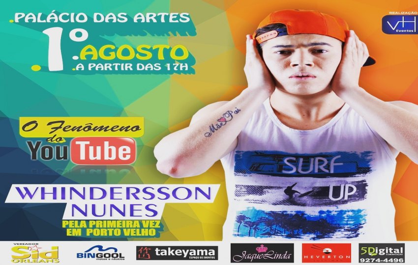 Show de humor com Whindersson Nunes 