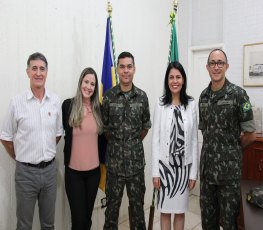 Glaucione Rodrigues toma posse como presidente da Junta Militar