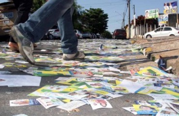 SERÁ? - Candidatos prometem campanha literalmente limpa na capital