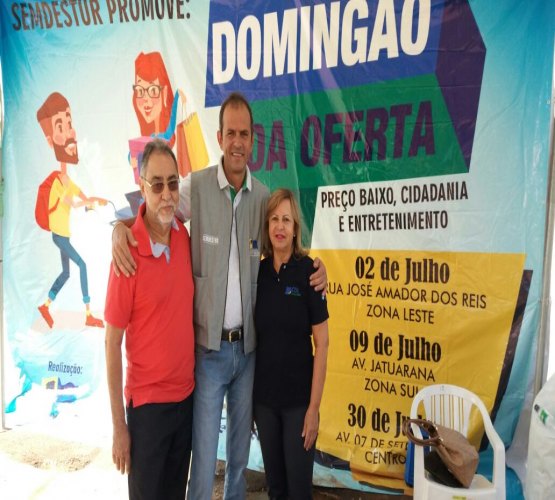 Zona Sul recebe  segunda edição  do Domingão da Oferta
