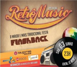 Concorra a ingressos para o RETRÔMUSIC