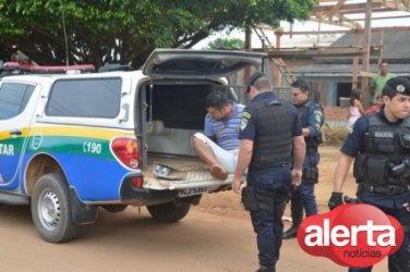 Policia Militar localiza desmanche de caminhonete e prende foragido da justiça