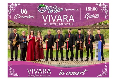 CONCERTO: Especial de Final de Ano da Orquestra Vivara no Caroço e Cia