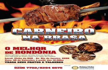 Rotary Clube de Porto Velho promove a 5° edição do Carneiro na Brasa