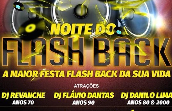 Ganhadores ingressos para a Noite do Flash Back