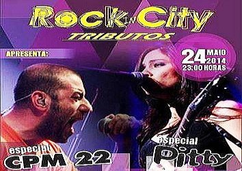 Especial Rock In City Pitty e CPM 22 - Concorra a dez entradas