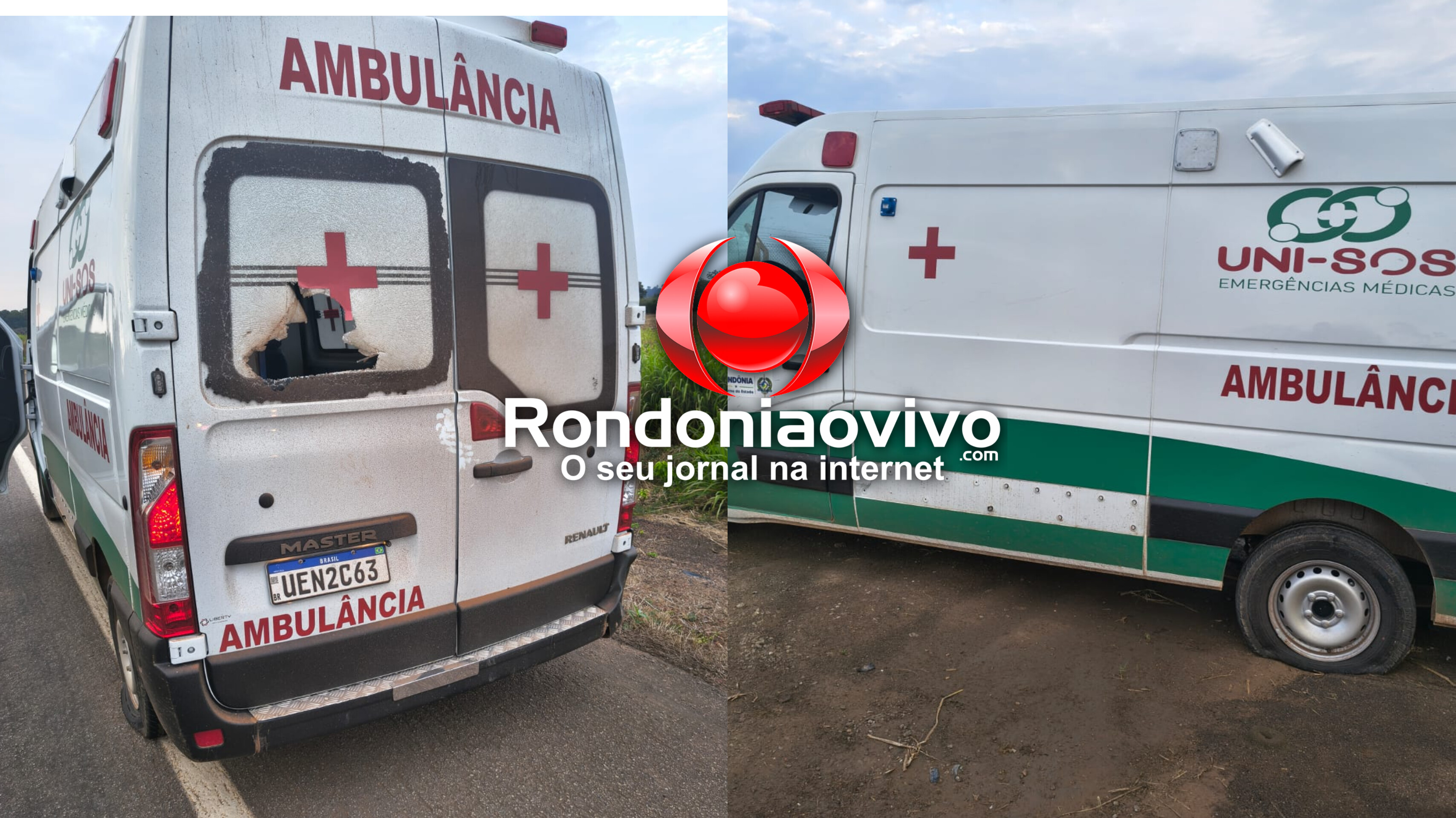 FURTADA: Adolescente é apreendido após dirigir ambulância a 160 km/h e fugir da PRF na BR-364