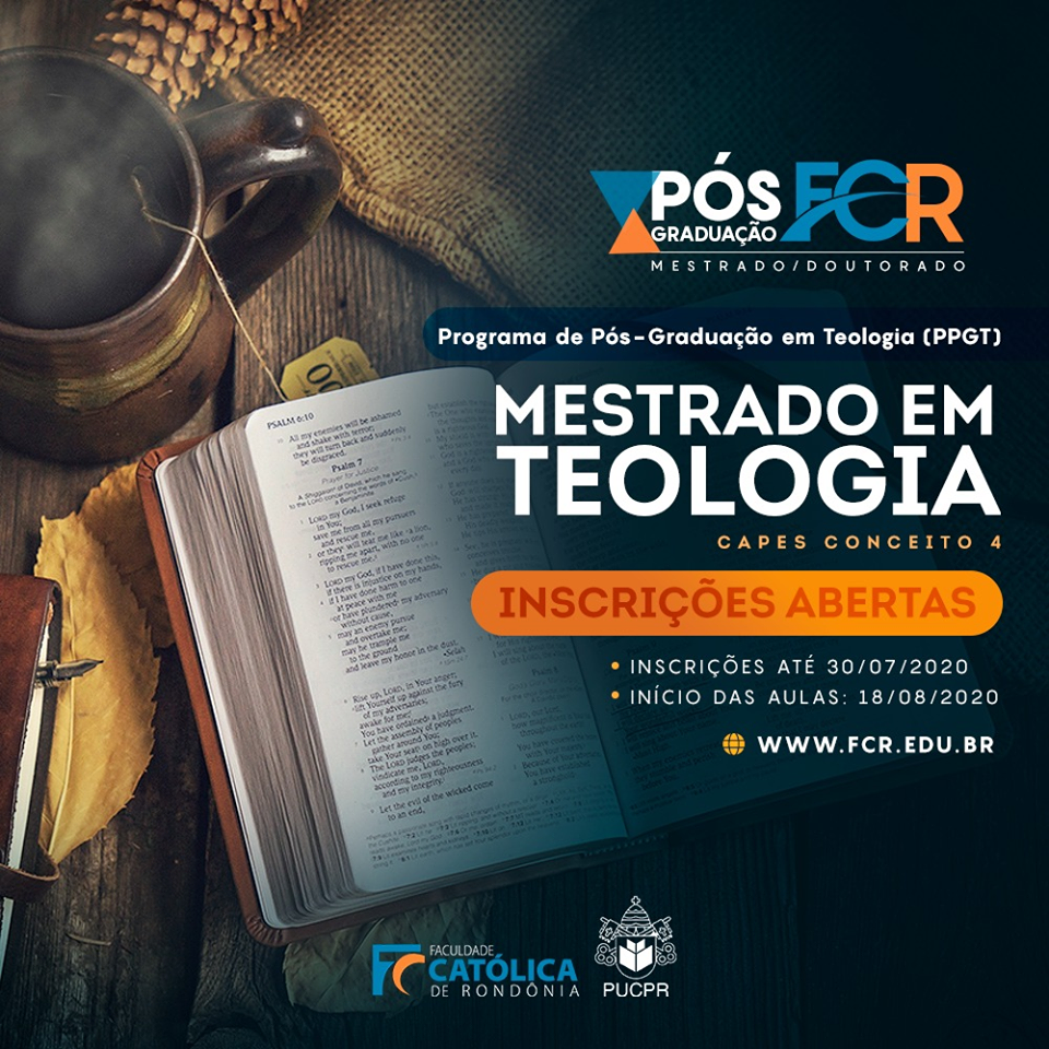 Faculdade Católica está com inscrições abertas para Mestrado em Teologia