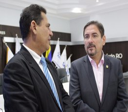 FECOMÉRCIO recebe presidente da ALE para discutir propostas de desenvolvimento