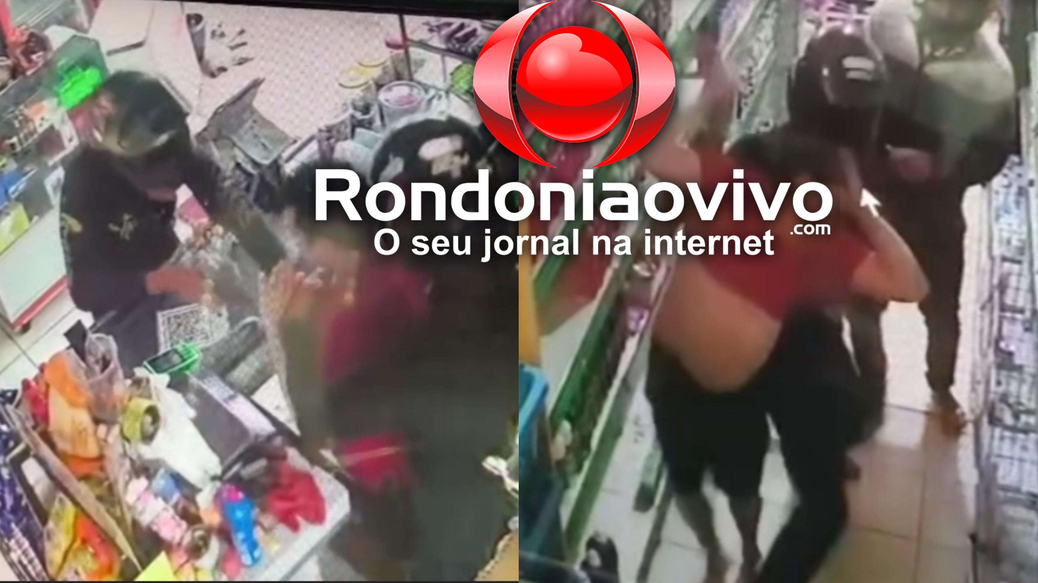 URGENTE: Comerciante é espancado por criminosos durante assalto no Rufino