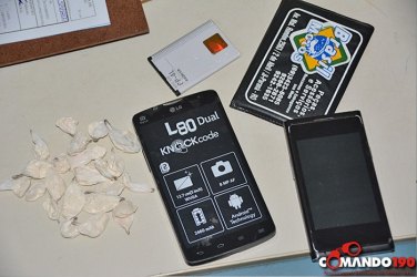 PM prende primos portando 21 papelotes de Cocaína