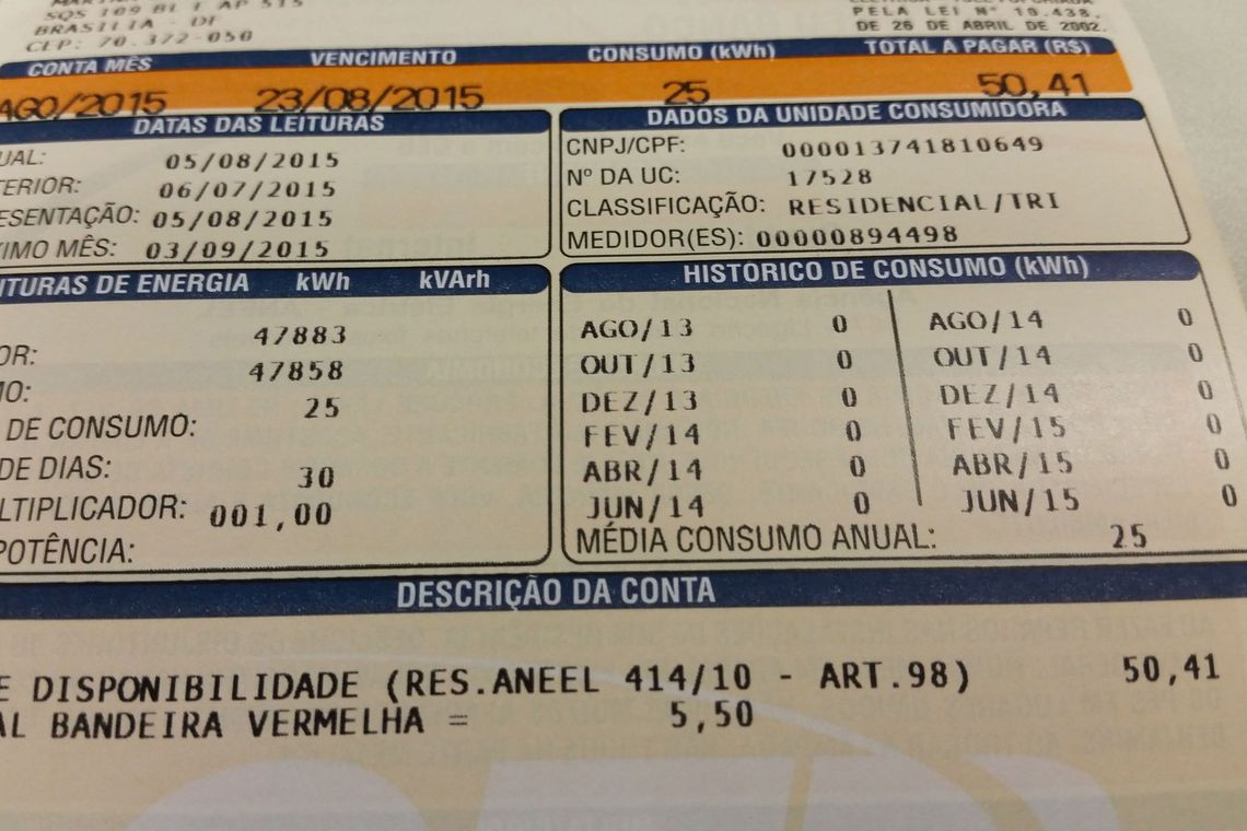 MAIS AUMENTO: Conta de luz para os brasileiros em 2020 pode ter aumento de 2,42%