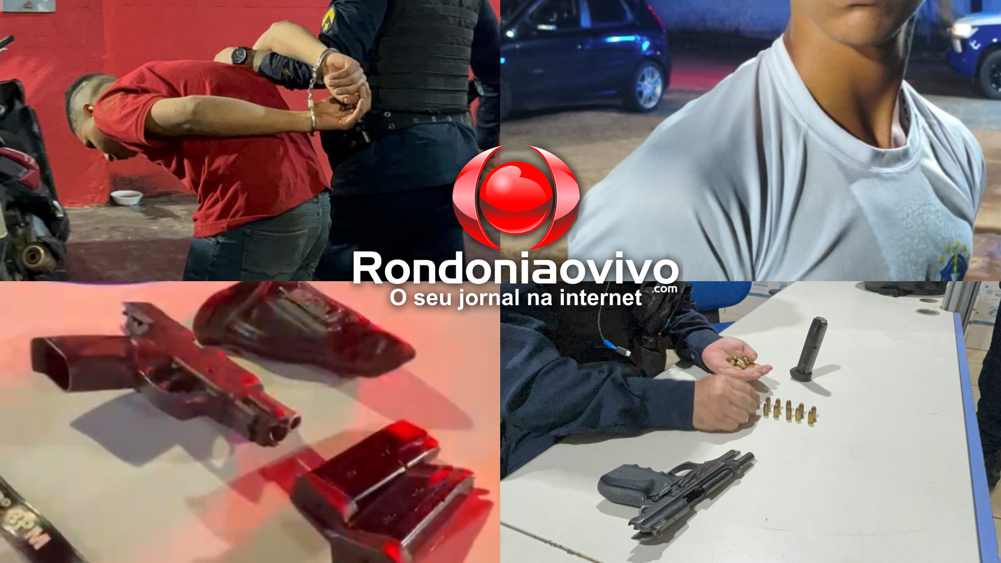 URGENTE: Polícia evita triplo homicídio e prende membros do PCC com pistolas
