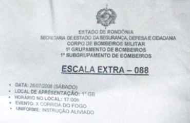 Bombeiros na capital são submetidos a escala de trabalho irregular