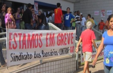 Bancários de Porto Velho aderem em massa a paralização nacional