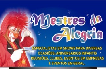 Contrate “Mestres da Alegria” e anime seu evento