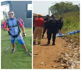 VÍDEO: Tenente do Exército morre ao saltar de paraquedas