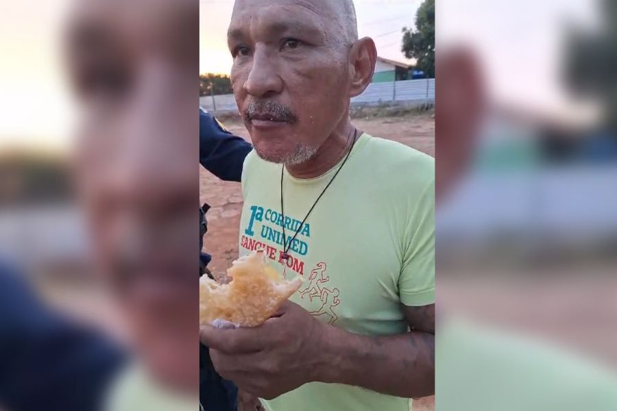 VULGO 'PACHECO': Assassino da irmã de apresentador é preso comendo pastel