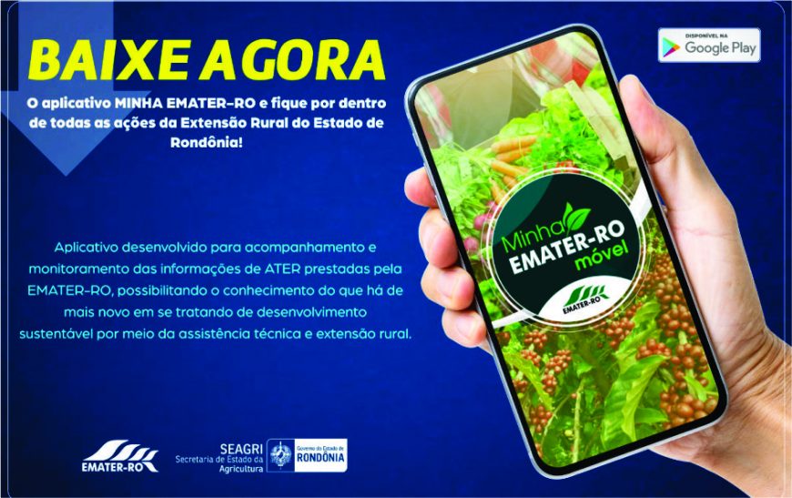 TECNOLOGIA: Aplicativo “Minha Emater” é lançado para aproximar extensionistas e produtores