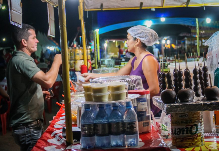 FLOR DO MARACUJÁ: Preços das comidas serão os mesmos praticados no comércio local