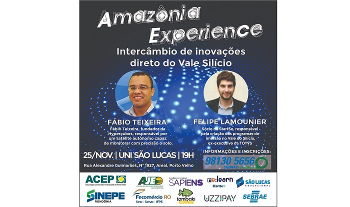 INOVAÇÃO: Amazônia Experience é oportunidade única de se conectar com o futuro