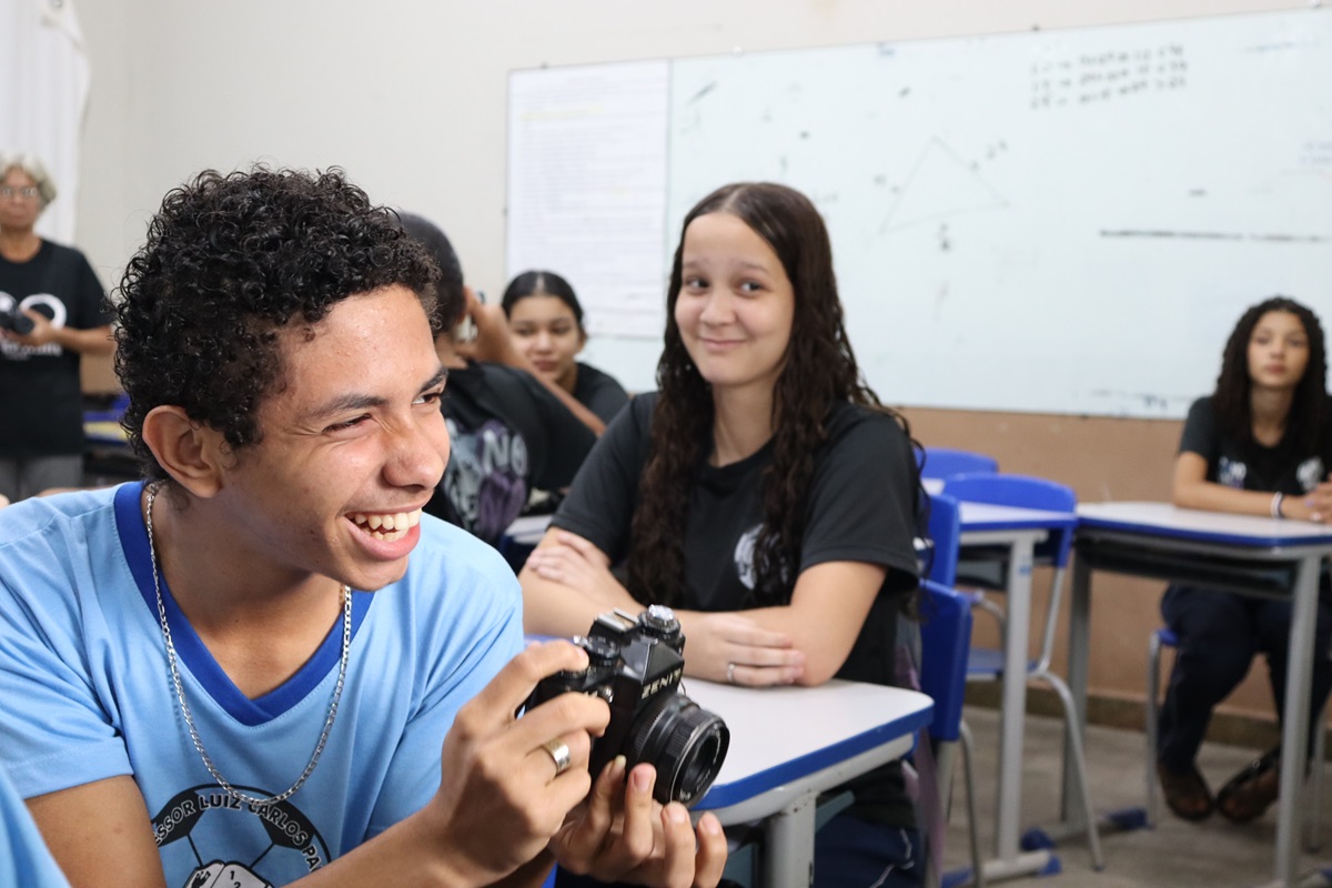 FORMAÇÃO: Oficina de fotografia capacita alunos da rede pública de Vilhena