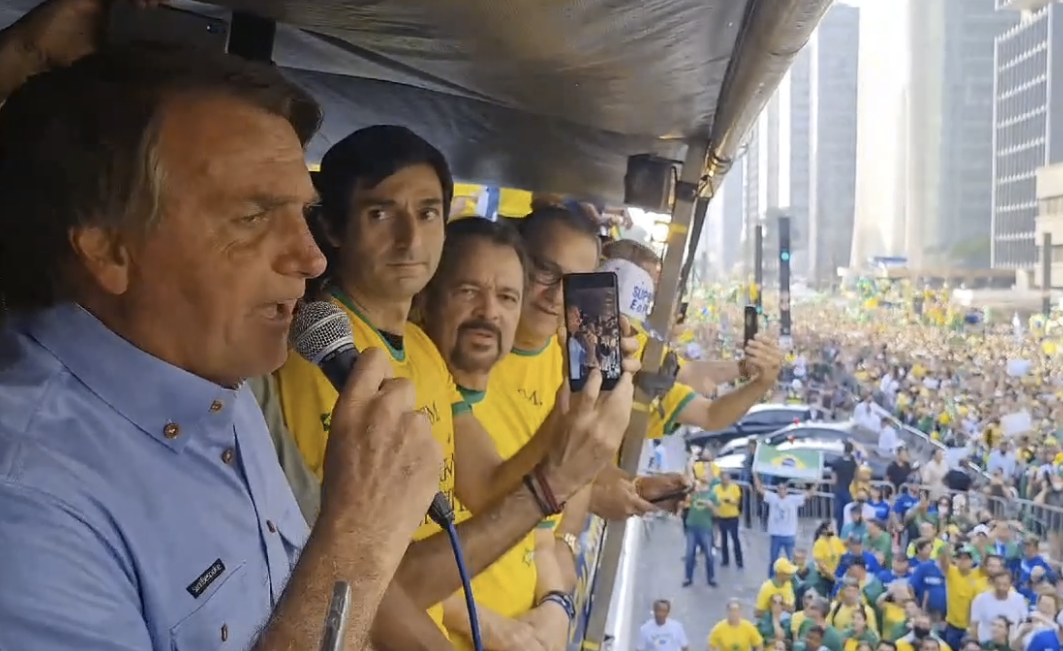 7 DE SETEMBRO: Bolsonaro diz durante discurso em São Paulo que nunca será preso