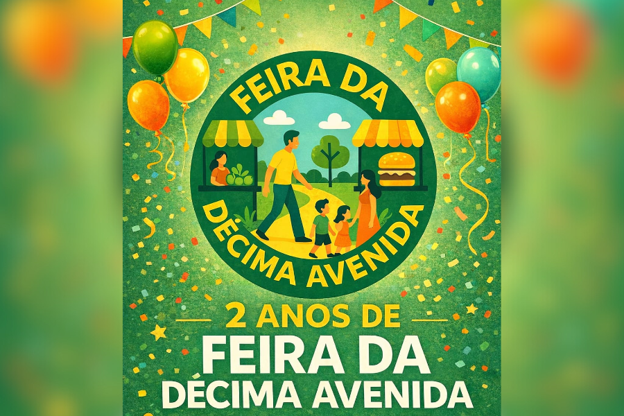 VAI SER ALEGRIA!: Feira da Décima Avenida celebra 2 anos e convida comunidade para festa dia 16/03