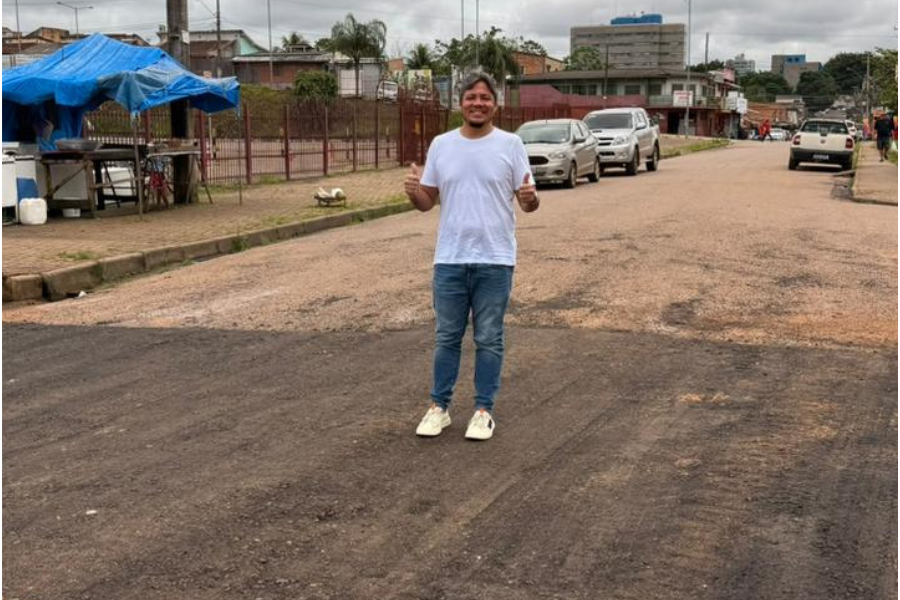 ZÉ PAROCA: Pedido de providência do vereador resulta em ação de tapa-buraco