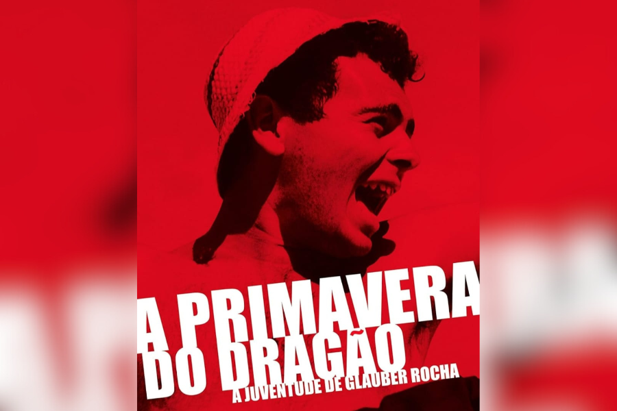 Retrato de Glauber Rocha quando jovem - Por Humberto Oliveira