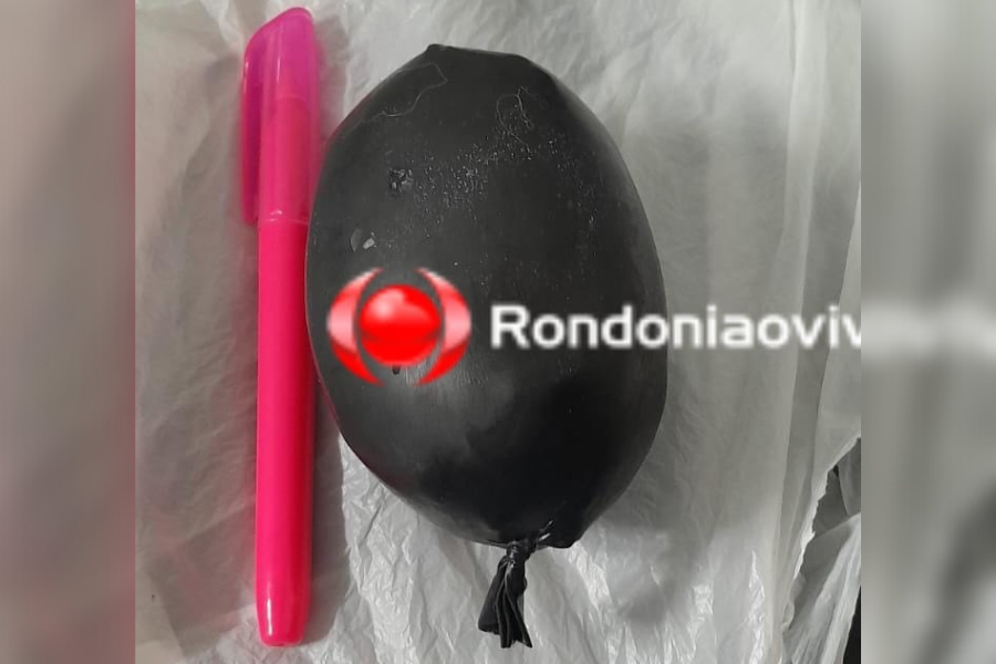 VIROU MODA: Mulher é presa com pacote de droga na 'perseguida' em penitenciária 